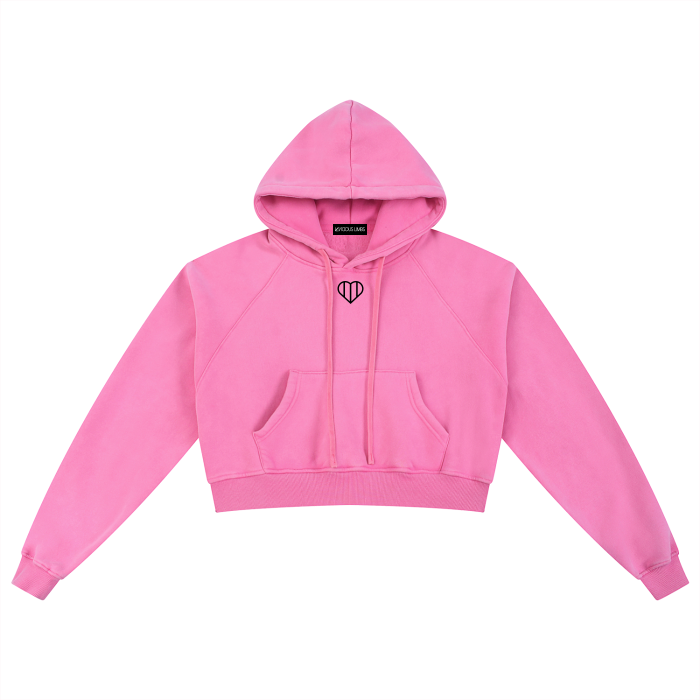 BROKEN HEART,CROPPED HOODIE ,EMO,SKATE,HEART,GRAPHIC ,VICIOUS LIMBS,GIRLS HOODIE,ARTISTIC ,LOVE
