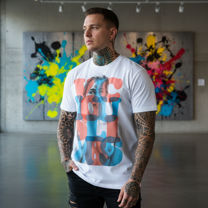 ADLIGHTEN ME X VICIOUS LIMBS - Cotton T-Shirt