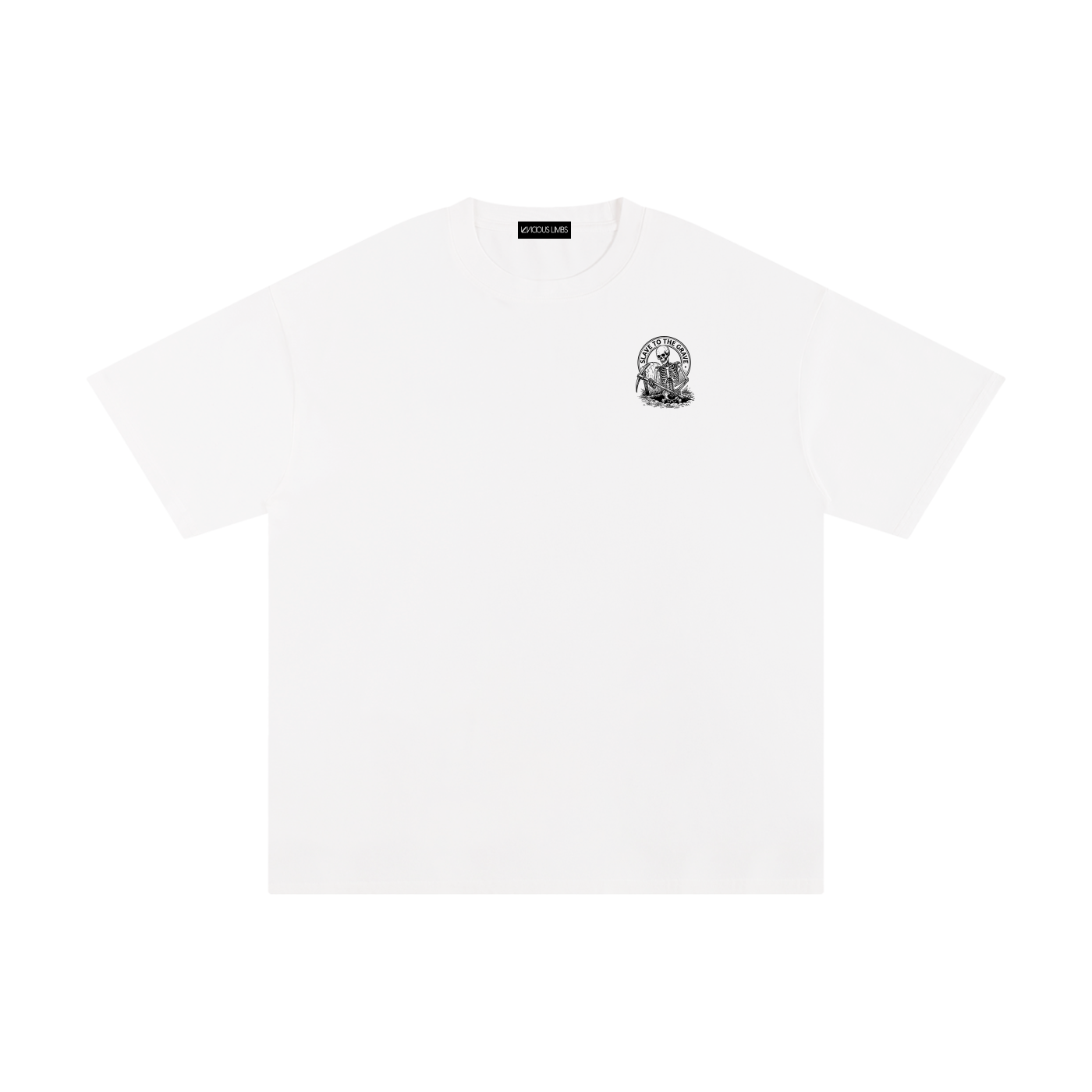 VICIOUS LIMBS ,GRAPHIC T-SHIRT,SKULL,EMO,DARK ART,DEATH,SKATE,GRIMEY,GRUNGY,COOL