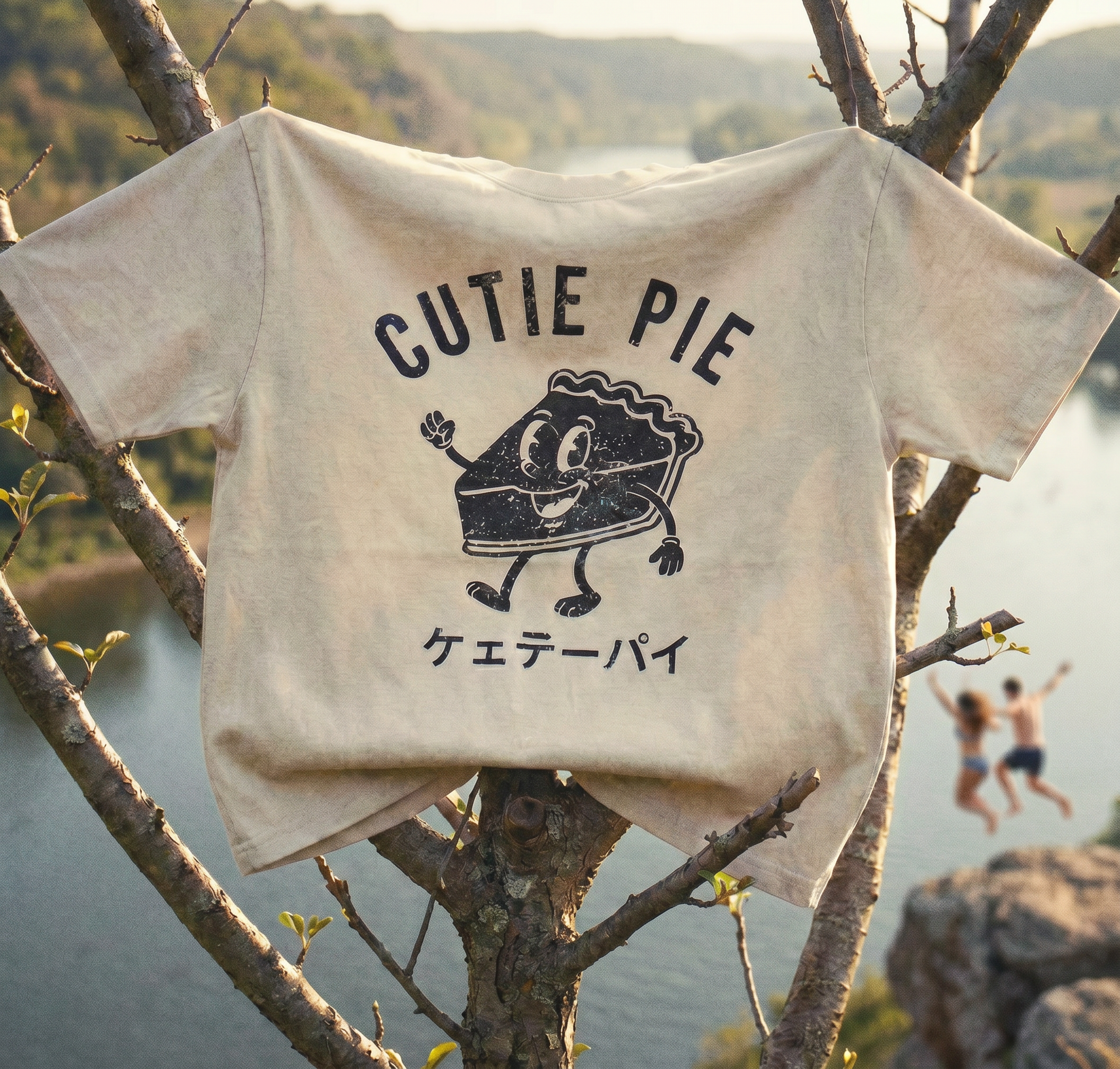 CUTIE PIE X ERGO143 TATTERED TEE